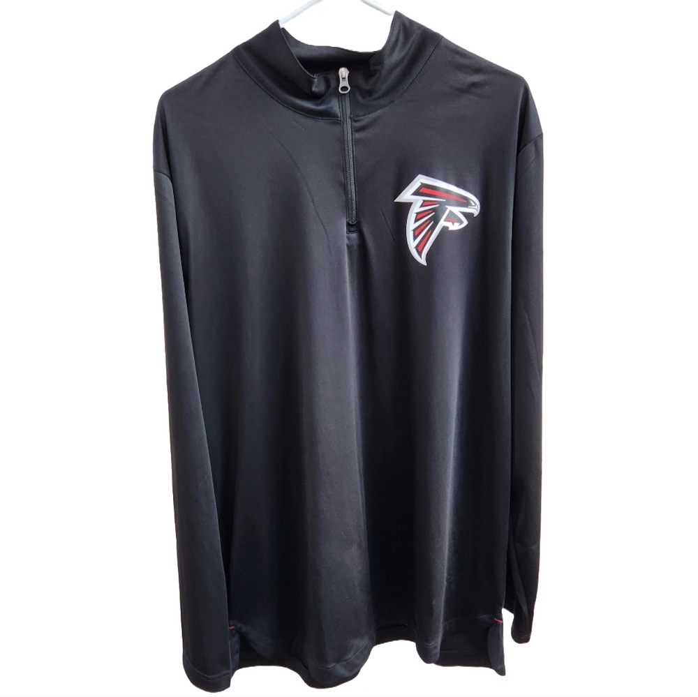 Fanatics NFL Atlanta Falcons Long Sleeve Quarter Zip Pullover Men's XL